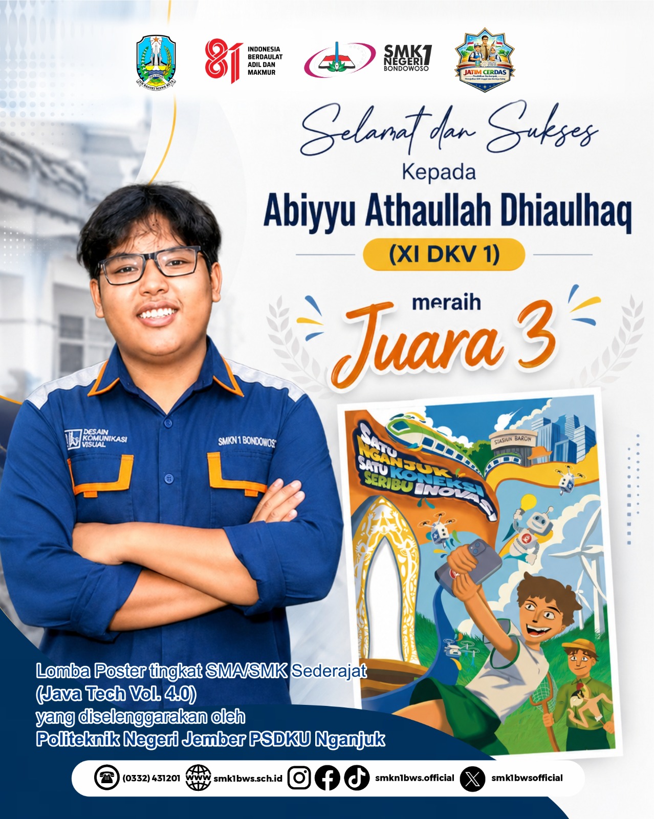 Lomba Poster Tingkat SMA/SMK Sederajat (Java Tech Vol. 4.0)